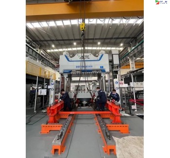 Installation of German Tiffenbach hydraulic press
